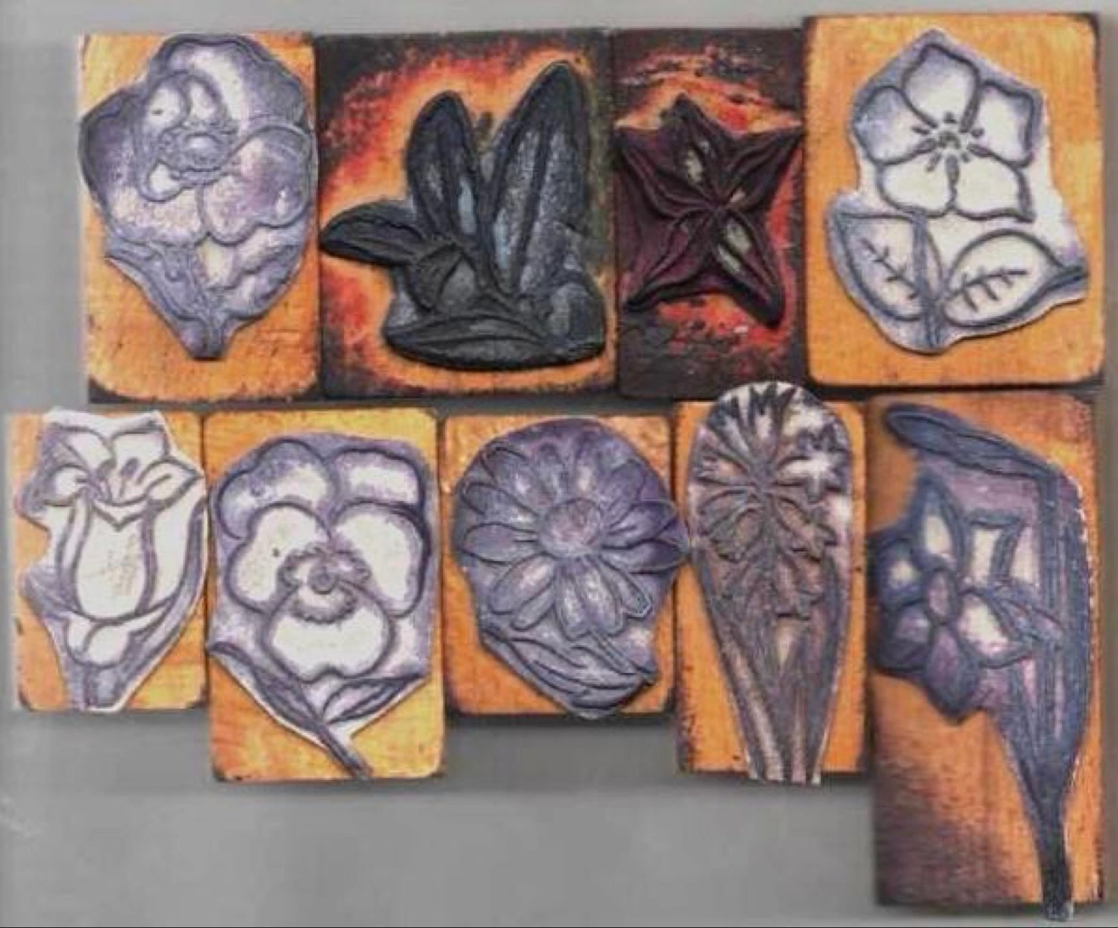 Lot van 49 antieke stempels – photo 3